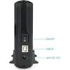 Išorinis diskų dėklas Tqe-3509b, palaiko 3.5" Sata standžiuosius diskus, Usb 2.0 prievadas greitam duomenų perdavimui, patvarus stilingas juodas dizainas, idealiai tinka įrenginių apsaugai