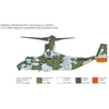 Italeri 1463 1:72 V-22 Osprey Tilt Rotor - konstravimo rinkinys, statomas modelis, rankdarbiai, hobis, klijavimas, plastikinis rinkinys, detalus, įvairiaspalvis