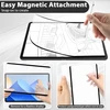 Iveoppe 2 vnt. popieriaus magnetinė plėvelė, skirta Ipad 9 (2021)/ipad 8 (2020)/ipad 7 (2019) 10,2 colio, 9-osios/8-osios/7-osios kartos apsauginei plėvelei, matinei popieriaus plėvelei, ekrano plėvelei, nuimama ir daugkartinio naudojimo