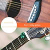Iyowei nerūdijančio plieno gitaros tilto balnelio dildžių rinkinys su šlifavimo adatomis 13 dydžių / 1 galandimo akmuo / 2 tilto kaištelių balneliai elektrinei akustinei gitarai ukulele gitaros "pasidaryk pats" atsarginės dalys