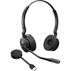 Jabra Engage 55 belaidės stereo ausinės su link 400 usb-c dect adapteriu – triukšmą slopinantis mikrofonas, didelis veikimo nuotolis, klausos apsauga – sertifikuota ms teams – juoda