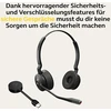 Jabra Engage 55 belaidės stereo ausinės su link 400 usb-c dect adapteriu – triukšmą slopinantis mikrofonas, didelis veikimo nuotolis, klausos apsauga – sertifikuota ms teams – juoda
