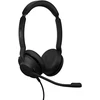 Jabra Evolve2 30 Se - laidinės stereo ausinės su triukšmo slopinimu ir 2 mikrofonų technologija - su Usb-c laidu - Ms Teams sertifikuotos, taip pat suderinamos su kitomis platformomis - juodos