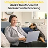 Jabra Evolve2 65 Flex belaidės stereo bluetooth ausinės su triukšmo slopinimo Jabra Clearvoice technologija ir hibridiniu Anc - suderinamos su pagrindinėmis Uc platformomis - juodos