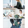 Jademall dėklas su klaviatūra, skirtas Ipad 9 kartos 2021 / Ipad 8 kartos 2020 / Ipad 7 kartos 2019 / Ipad Air 3, belaidė bluetooth klaviatūra su lietimui jautriu kilimėliu Qwertz vokiečių kalba