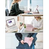 Jademall Klaviatūra Ipad Air 13 m2 - Belaidė klaviatūra Ipad Air 13 m2 2024/air 13 m3 2025, apsauginis dėklas su pieštuko laikikliu