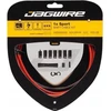 Jagwire Sport 1x Shift raudonos spalvos pavarų perjungimo trosų ir šarvų komplektas