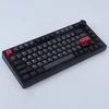 Jaketsai klavišų dangteliai, 172 klavišų cherry profilio double shot klavišų dangtelių rinkinys su 2.75u, 3u, 6.25u ir 7u tarpo klavišu, skirtas cherry mx jungikliams iso ansi išdėstymo mechaninei klaviatūrai