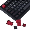 Jaketsai klavišų dangteliai, 172 klavišų cherry profilio double shot klavišų dangtelių rinkinys su 2.75u, 3u, 6.25u ir 7u tarpo klavišu, skirtas cherry mx jungikliams iso ansi išdėstymo mechaninei klaviatūrai
