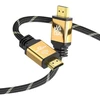 Jamega - 10 m Hdmi kabelis 4k 60hz 2.0 - didelės spartos su Ethernet Cec Arc kabeliu Hdr 3d 18gbps 2160p U-hd Ultra Hdtv, suderinamas su Ps5/ps4/ps3, Blu-ray, XBOX Series S, garso juosta, Tv - paauksuotas