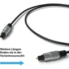 Jamega - 2 m optinis toslink kabelis | skaitmeninis optinis audio kabelis šviesolaidinis kabelis dts spdif digital suderinamas su soundbar, stereo, namų kinu, ps5, ps4, XBOX ir daugeliu kitu
