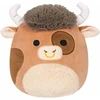Jazwares Kellytoy Squishmallows Sqcr02407 Shep the Brown Bull 30 cm oficialus Kelly Toys pliušinis itin minkštas žaislas