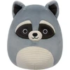 Jazwares Squishmallows pliušinis žaislas Rocky, pilkasis meškėnas, 20 cm, minkšti žaislai