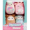 Jazwares Squishville Sqm0506 Barn Squad, itin minkšti mini Squishmallows, 5 cm pliušiniai žaislai, 4 vnt.
