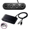 Jerilla Ngc valdiklio adapteris, skirtas Gamecube valdikliams, konverteris palaiko 4 Gc valdiklius, suderinamas su Nintendo Wii U/switch Konsole/pc