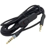 Jerilla pakaitinis kabelis, skirtas Hyperx Cloud Mix/hyperx Cloud Alpha/g633/g933/ps4/XBOX One/switch - su nutildymo funkcija ir nuotolinio valdymo laidu