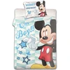 Jerry Fabrics Disney Mickey Mouse kūdikio reversible patalynės komplektas 100 x 135 cm 100% medvilnė (m05)