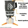 Jetboil Zip dujinė viryklė, carbon, vienas dydis, Es