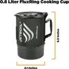 Jetboil Zip dujinė viryklė, carbon, vienas dydis, Es