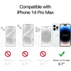 Jetech 5-in-1 dėklas, skirtas iphone 14 pro max 6.7 colių, 2 ekrano apsaugos ir 2 kameros apsaugos, niekada negelstantis, viso ekrano grūdinto stiklo plėvelė, ekrano apsaugos kamera, smūgiams atsparus mobiliojo telefono dėklas