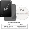 Jetech dėklas Ipad mini 7/6 kartai su pieštuko laikikliu, permatomas