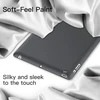 Jetech dėklas, skirtas ipad 2/3/4, apsauginis kietas galinis dangtelis, minkštas planšetinio kompiuterio stovas, automatinis pažadinimas/užmigdymas (tamsiai pilkas)