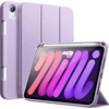 Jetech dėklas, skirtas ipad mini (a17 pro, 2024 m. modelis, 7-oji karta) / mini 6 (2021 m. modelis, 6-oji karta) su pieštuko laikikliu, plonas planšetinio kompiuterio apsauginis dėklas su minkštu tpu galiniu dangteliu (šviesiai violetinis)