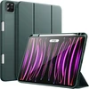 Jetech dėklas, skirtas Ipad Pro 11 colių (2022/2021/2020 modelis) su pieštuko laikikliu, palaiko 2 kartos pieštuko įkrovimą, plonas planšetinio kompiuterio apsauginis dėklas su minkštu Tpu galiniu dangteliu (vidurnakčio žalias)