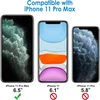 Jetech dėklas, skirtas iphone 11 pro max (2019) 6.5 colio, niekada negeltonuojantis telefono dėklas, apsauginis dėklas su nesibraižančiu skaidriu galiniu dangteliu (alpine žalias)