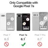Jetech Matinis dėklas Google Pixel 7a 6.1" 2023, juodas