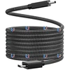 Jianhan Usb C į Usb C kabelis magnetinis 1m juodas