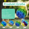Jinzunrui Šokinėjimo kamuolys, 4 vnt., 7 cm aukščio šokinėjimo guminis kamuolys, mėnulio gaublio galaktikos mini šokinėjimo kamuolys, šoklus šokinėjimo kamuolys vaikams