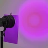 Jivimoco 9 šviesos filtrų rinkinys, spalvų korekcijos geliniai filtrai, spalvų perdangos, spalvų plėvelės, apšvietimo plėvelė filmams, video, nuotraukoms, scenai (violetinė)