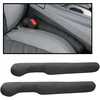 Jnnj 2 vnt. sėdynės tarpelio užpildas automobiliui, audinys sėdynės tarpelio užpildui, dirbtinės odos sėdynės tarpelio užpildas automobiliui, visureigiui, sunkvežimiui (juodas)