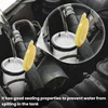 Jnnj Buteliuko kamštelis priekinio stiklo plovikliui, automobilio priekinio stiklo plovimo buteliuko kamštelis, automobilio plovimo buteliuko kamštelis, skirtas mk6 2001-2008 1488251 (geltonas)