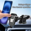 Jnnj Stiklinis automobilinis telefono laikiklis ant prietaisų skydelio, telefono laikiklis, prietaisų skydelio stiklas, telefono laikiklis su siurbtuku ant prietaisų skydelio, automobilinis telefono laikiklis - itin stiprus siurbimo galia (sidabrinis)