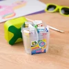 Jolly Super Tempera Boxx, Aquaboxx su 12 x 7,5 ml Super Tempera spalvų, mokykliniai dažai, vandens dėžutė su 4 skyreliais, guašo rinkinys, nepralaidus dizainas