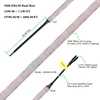 Joylit 24 V dvigubos eilės Cob Led juosta, 5 m, atspari vandeniui, neutrali balta 4000 K, 560 šviesos diodų/m, be taškų, 10250lm, itin ryški, Ce Ul Pro Cri 92+, 12 mm, 24 W/m, pritemdoma Led juosta komerciniam naudojimui, namams