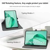 Jrtal dėklas, suderinamas su Honor Pad X8a, 360° besisukantis dėklas iš dirbtinės odos, skirtas Honor Pad X8a 11 colių planšetiniam kompiuteriui (netinka kitiems modeliams) - juodas