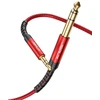 Jsaux 3.5mm į 6.35mm Stereo Garso Kabelis, 1.2m, Nailoninis Pynimas
