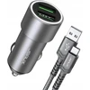 Jsaux Automobilinis Usb įkroviklis 36w/12v Dual Qc3.0 Greitas įkrovimas Usb-c 1 m