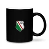 Juodas puodelis Herb Legia Warszawa Nm-nk