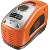 Juodas+decker Kompresorius Asi300 11 barų/160 Psi oro siurblys, skaitmeninis slėgio reguliavimas, kabelių skyriai, apšviesta skalė, 3 vožtuvų priedai, reguliavimo žiedas barų skaičiui, automatinis išjungimas