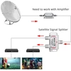 Justech 2-krypčių Tv F jungties adapteris, 2500mhz