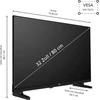Jvc 32 colių televizorius Android Tv (full Hd Smart Tv, Hdr, trigubas imtuvas, Google Play Store) Lt-32vaf3355