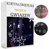 Kabančios žvaigždės Led šviesos užuolaida varvekliai Kalėdinės lauko lemputės