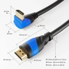 Kabeldirekt 1m 90° kampu Hdmi kabelis (1080p 4k 3d didelis greitis su Ethernet Arc) - Top serija