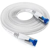 Kabeldirekt Cat 7 Ethernet kabelis, 5m, baltas, 10 Gbps