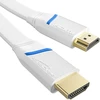 Kabeldirekt Plokščias Hdmi Kabelis - 1 m - Baltas