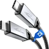Kabelis Usb C 3.2 Gen 2, 20 Gb/s, 240w, 1.5m, juodas